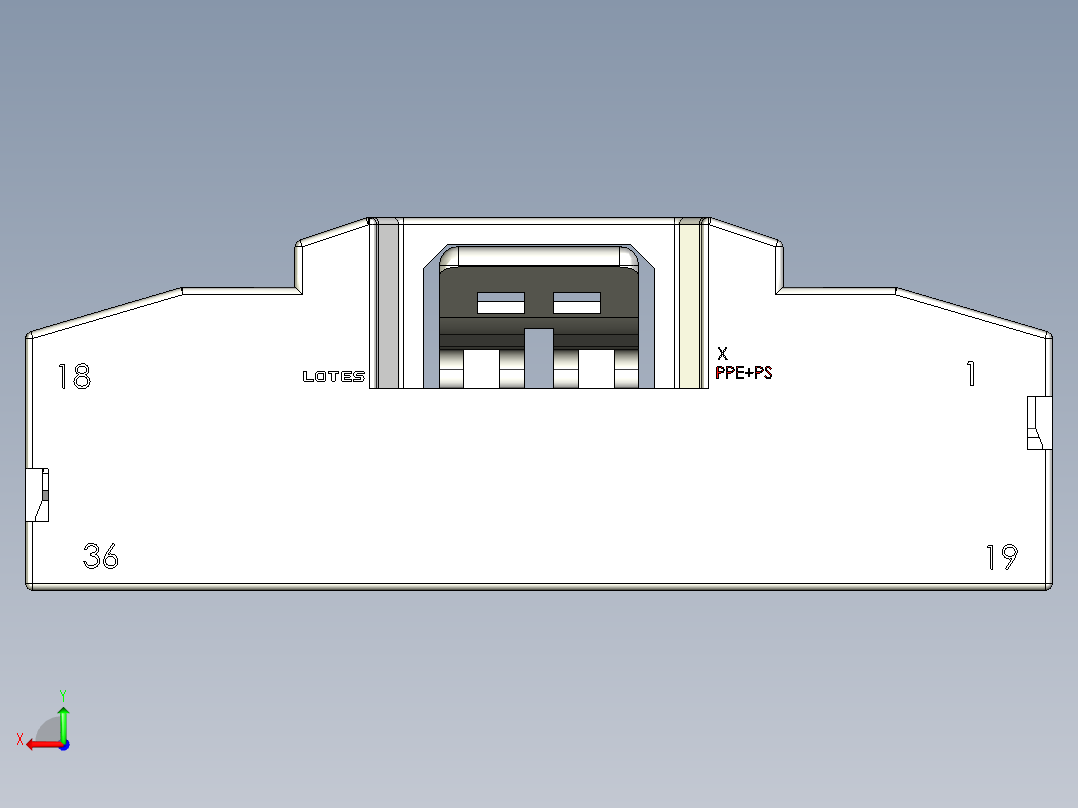 连接器AAUS01AS0-036K0117后视图