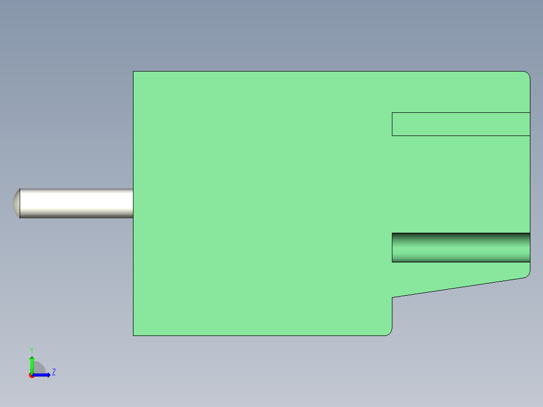 DG302-5.0-09P-14左视图