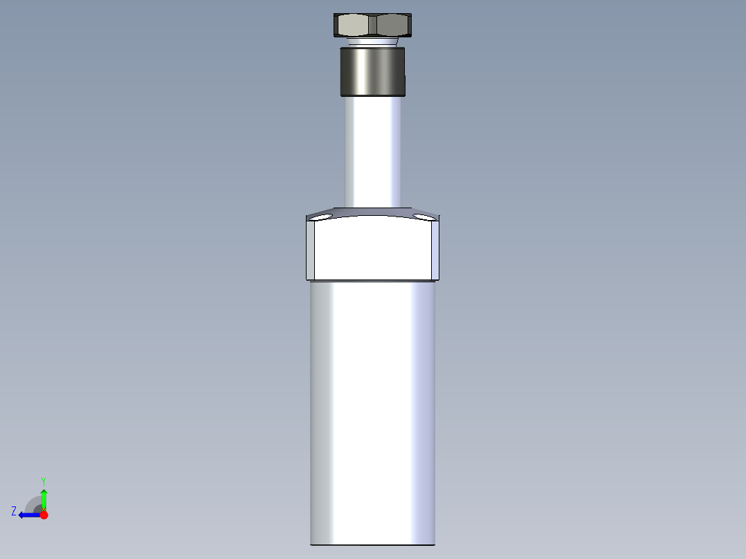 KOSMEKLHA0480-SL-Q30_R01多系列多零件图纸模型右视图