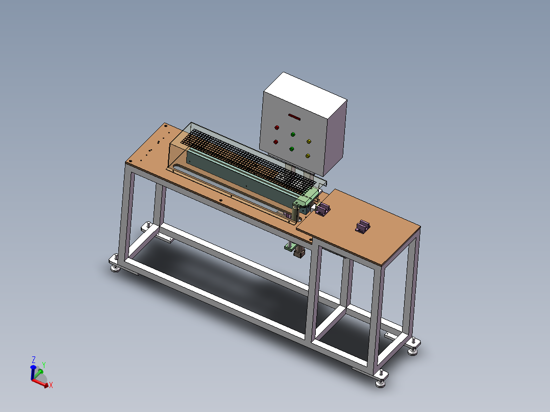 中子拔出机（sw18可编辑+cad）
