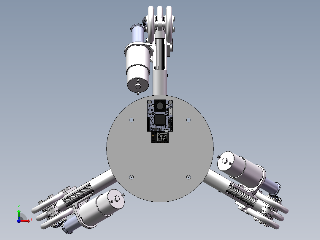 管道机器人sw22可编辑前视图