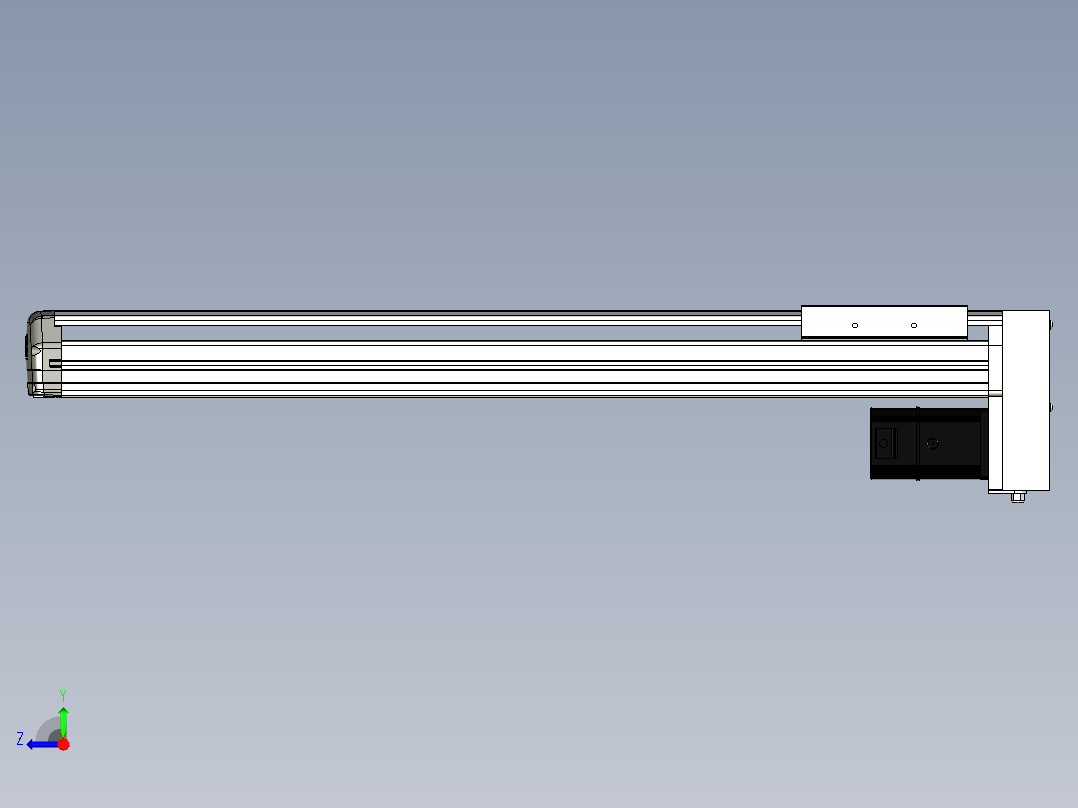 Toyo东佑达直线模组-ETH14-600-BM-200W右视图