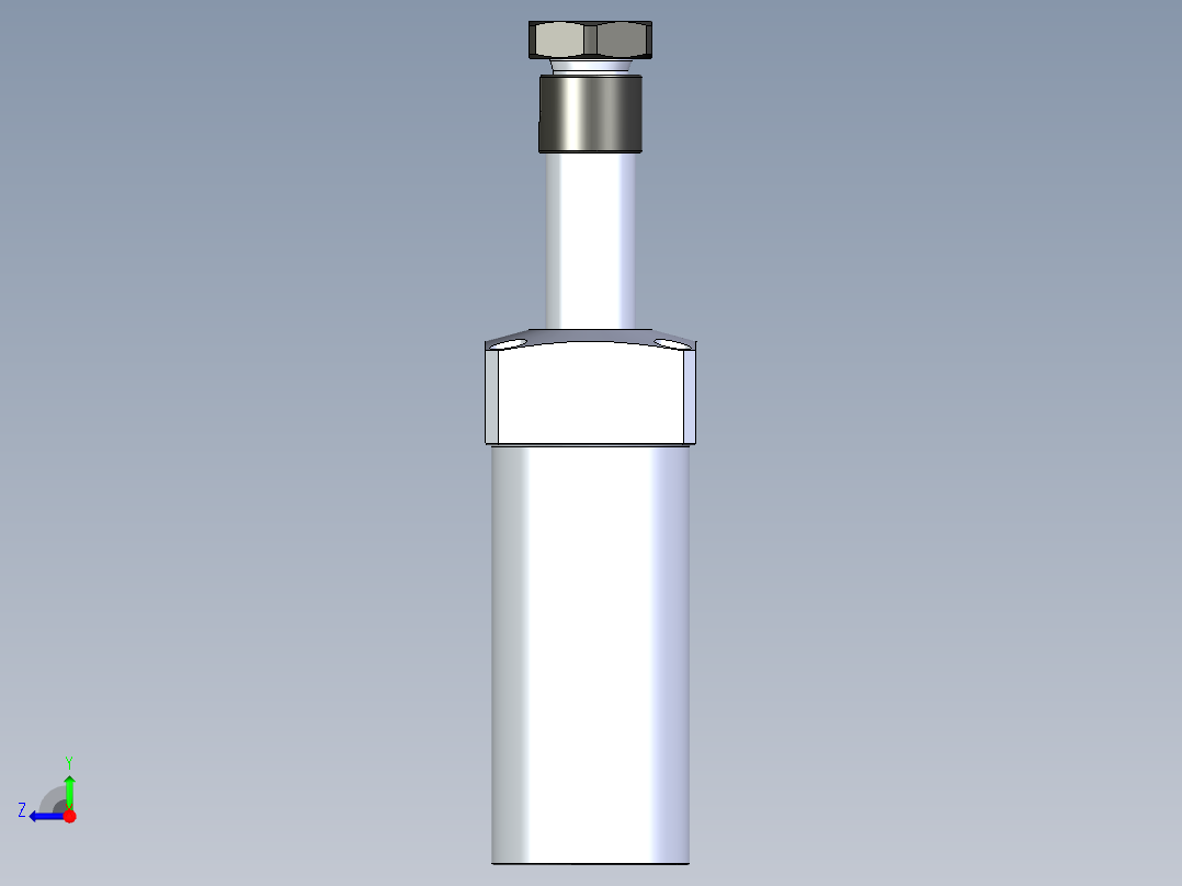 KOSMEKLHA0480-CR-Q30_R01多系列多零件图纸模型右视图