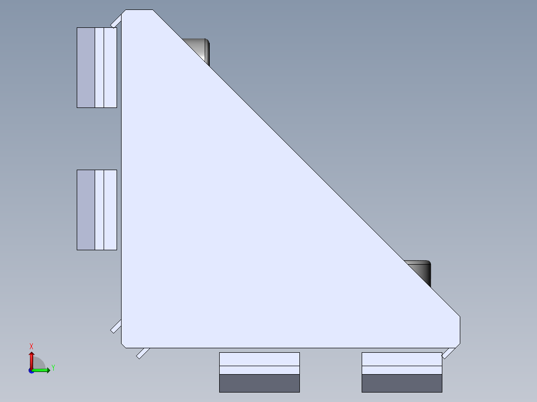 铝型材及其附件3.21.40.4080.STG左视图