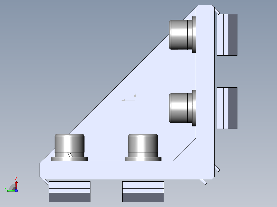 铝型材及其附件3.21.40.4080.STG右视图