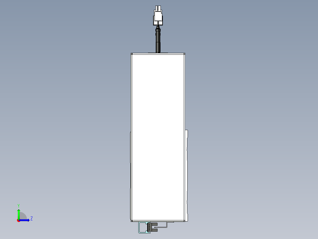 VF丝杆传动-一般环境VF14-Lxx-C-S700-BR-ZP75-C3左视图