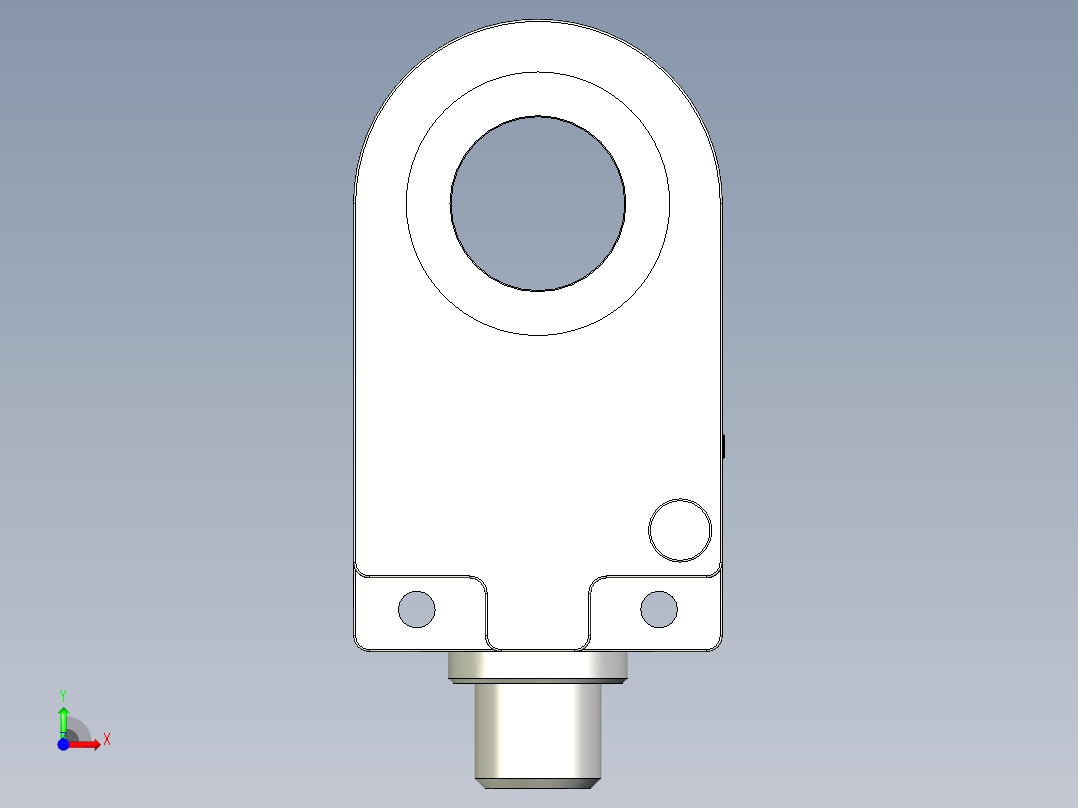 接近传感器PS16_CA_J前视图