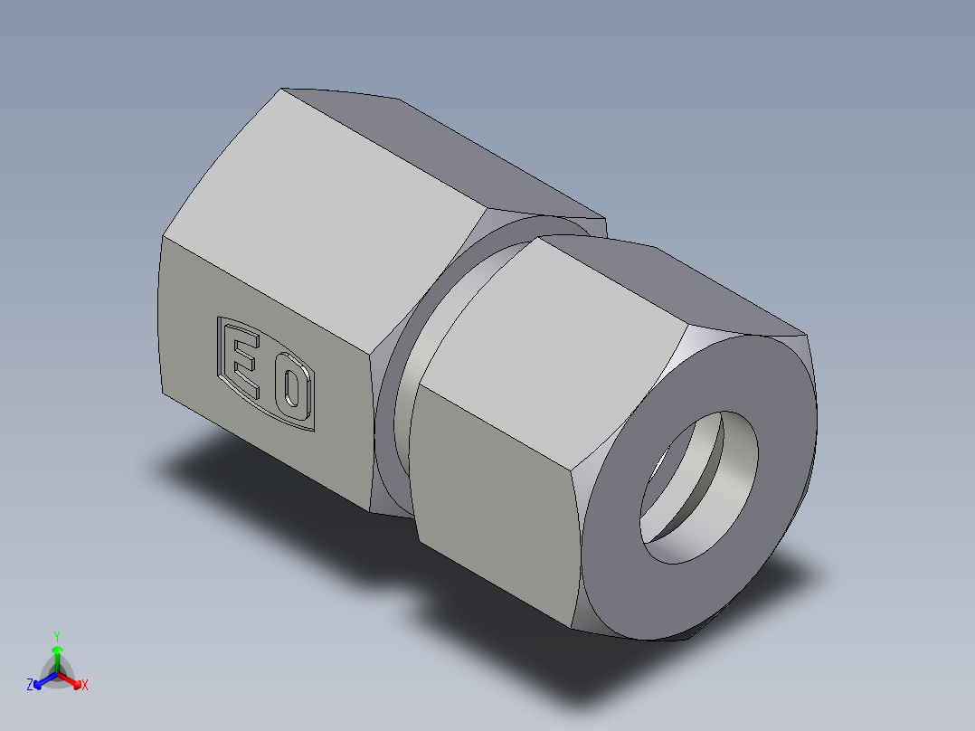 卡套式工业通用硬管接头EO_Swivel_connector_GAI12SRCF