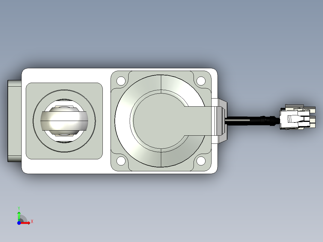伺服电缸KB220488前视图