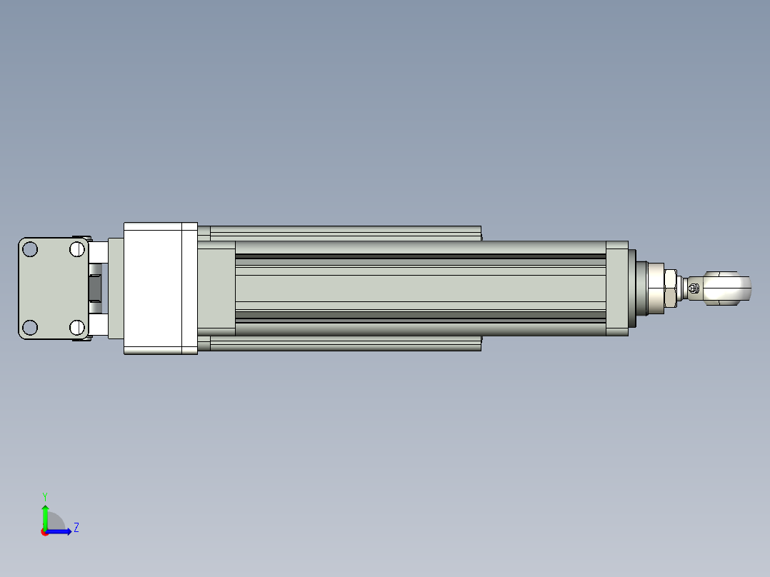 伺服电缸KB220488左视图