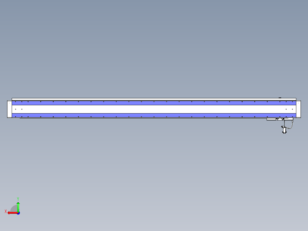 威洛博VL系列直线电机模组-VL14S3-S2000后视图