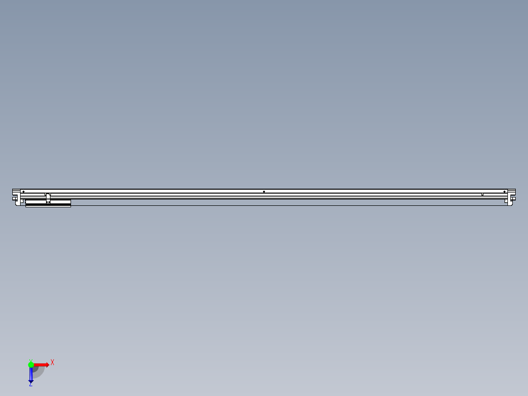 威洛博VL系列直线电机模组-VL14S3-S2000俯视图