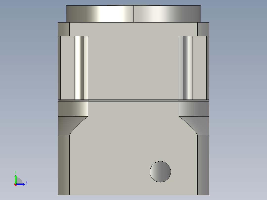 斜齿孔PGH090-L1 19-70-90-M5.STEP左视图