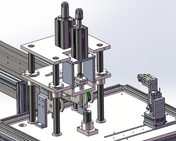 电机磁环自动装配（sw18可编辑+工程图）