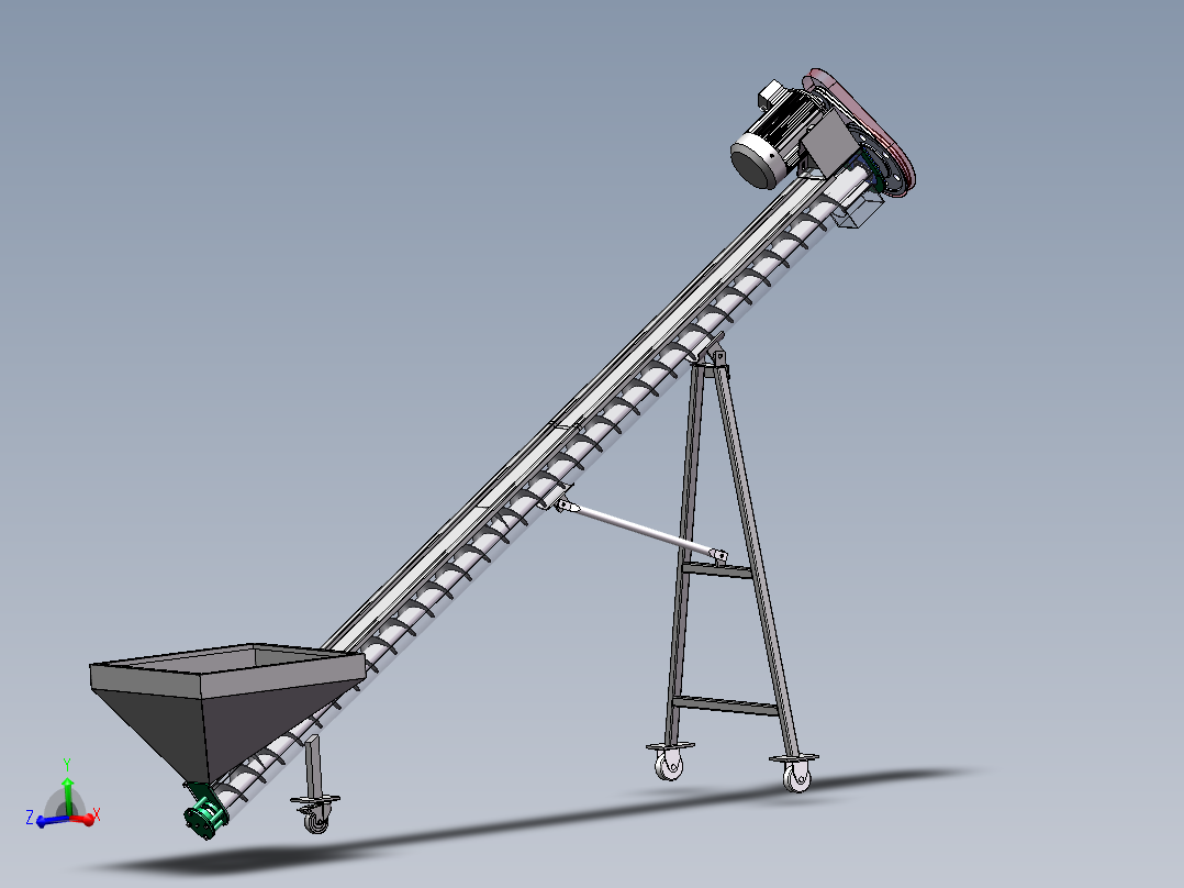U160-4米提升机sw17可编辑