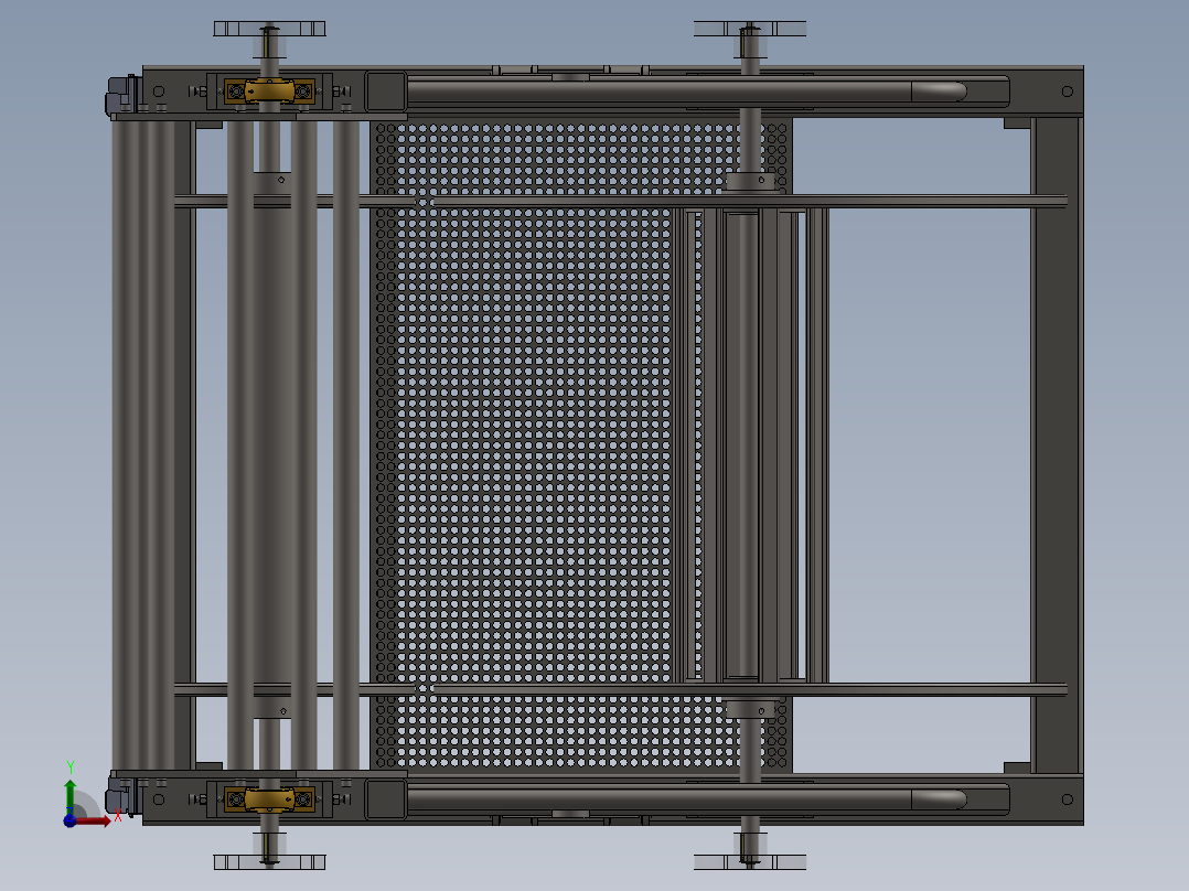 实心轮胎收卷胶料总装sw15可编辑俯视图
