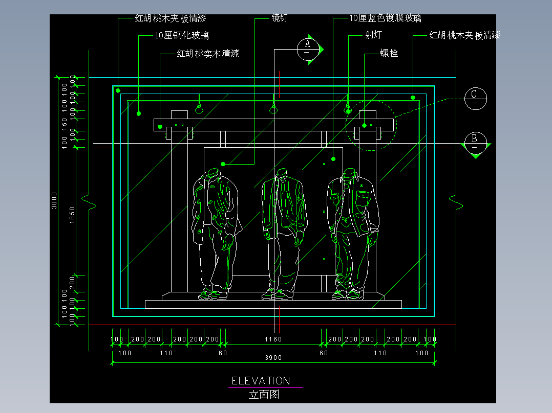 建筑图库工装一-FH04023B