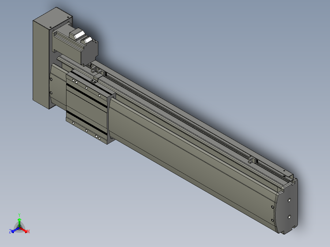 威洛博VF14-L20-C-S500-BR-P40-C4正等轴测图
