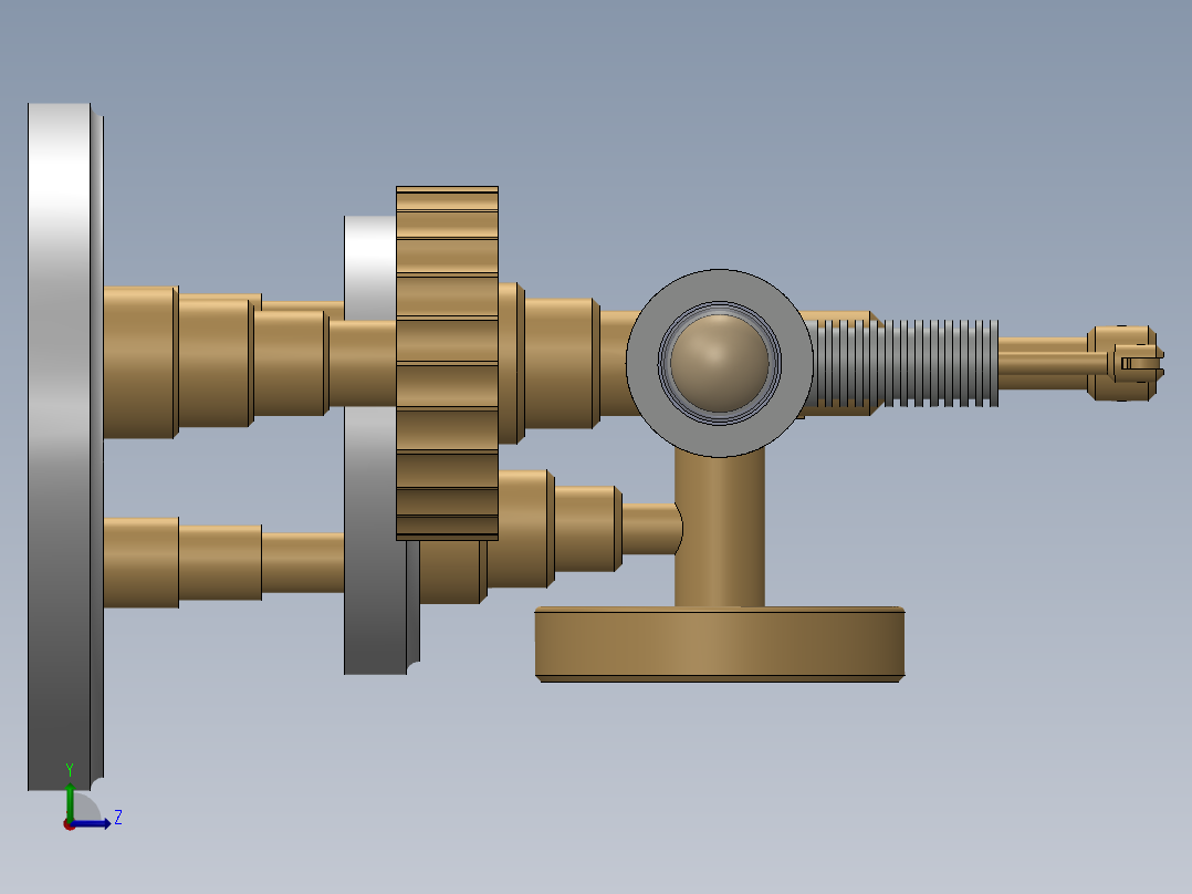 发动机 (58)左视图