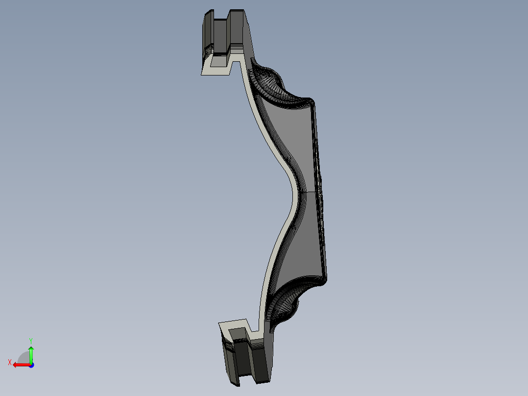 FPV无人机碳纤维机身后视图