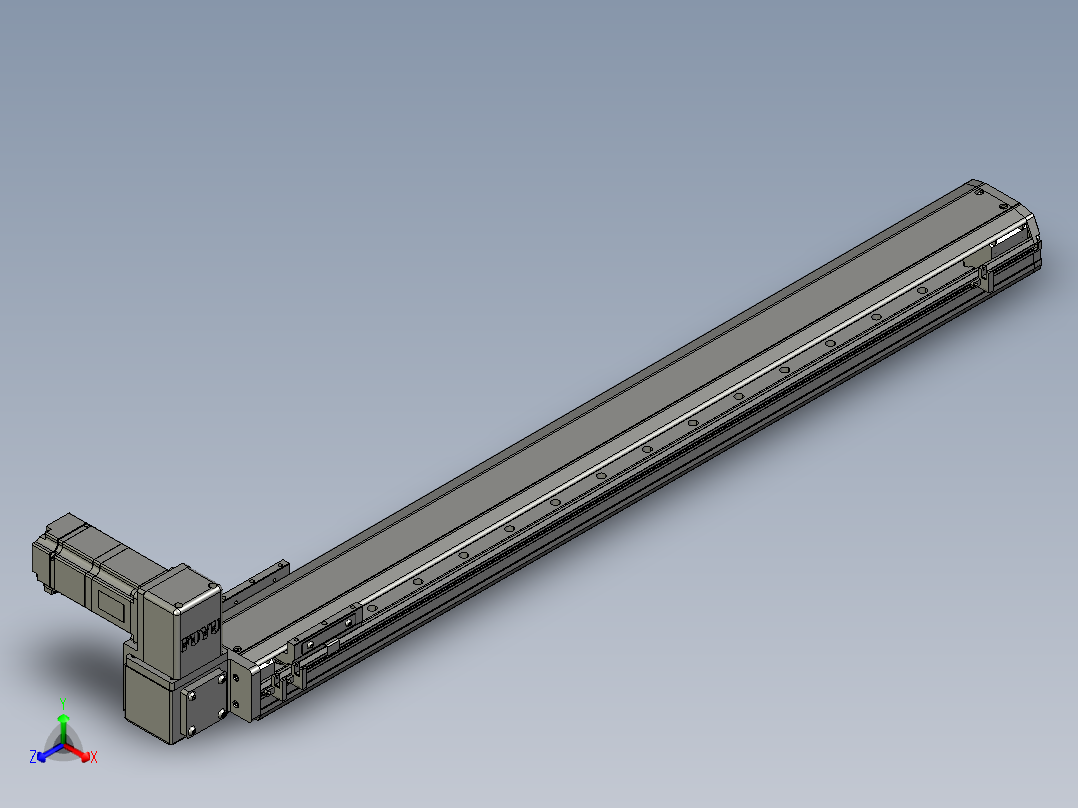 模组FTB10-RU-800正等轴测图