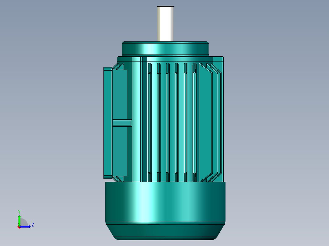 UG网兜输入和热封机构左视图