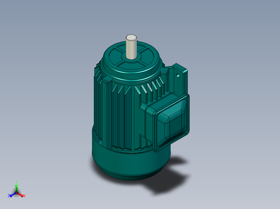 UG网兜输入和热封机构正等轴测图