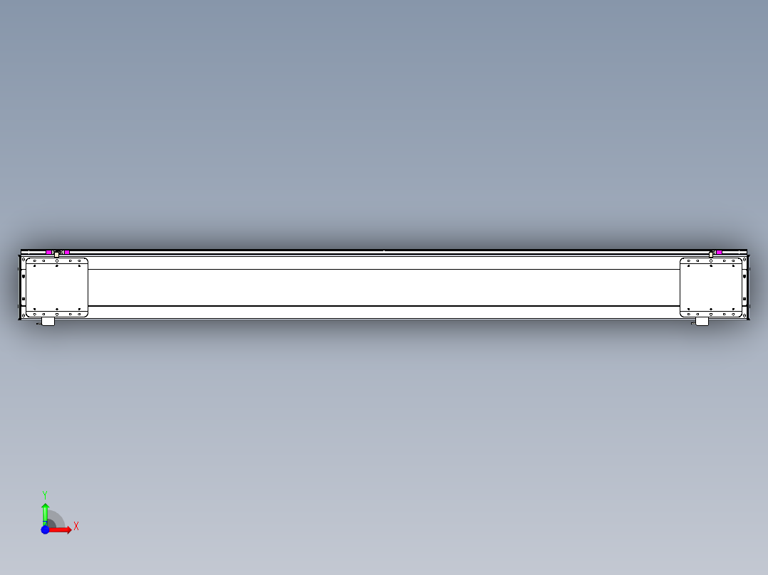 威洛博LC系列3d模型模组2LC22H2Y-S1950前视图