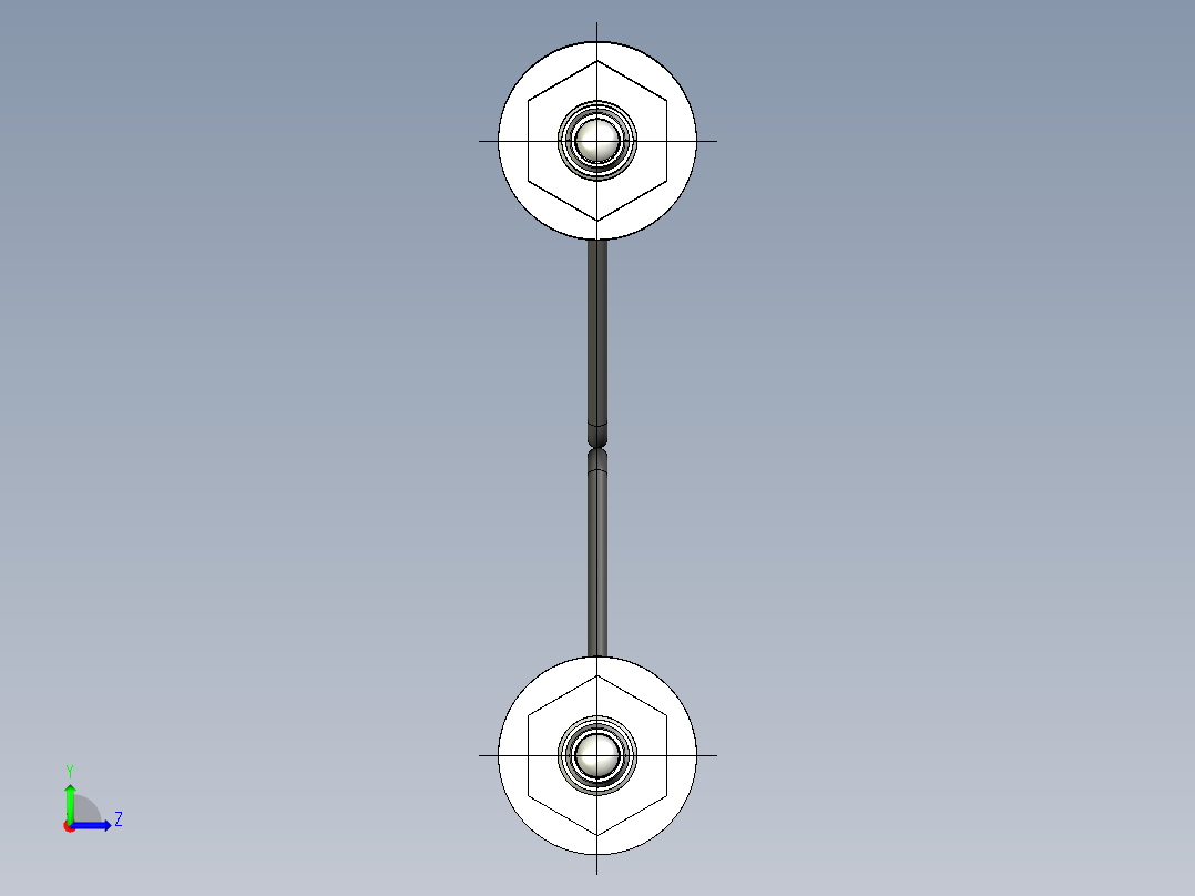基恩士FU-70U_kc图纸模型左视图