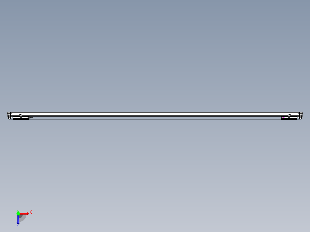 威洛博VL系列3d模型模组2VL14S2Y-S2750俯视图