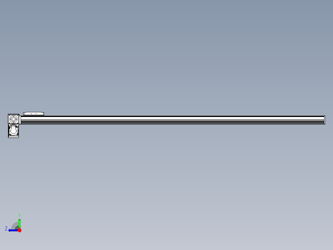 同步带全封闭直线模组TPA-HCB-105D-90-L1700-LP-C-P20-N3右视图