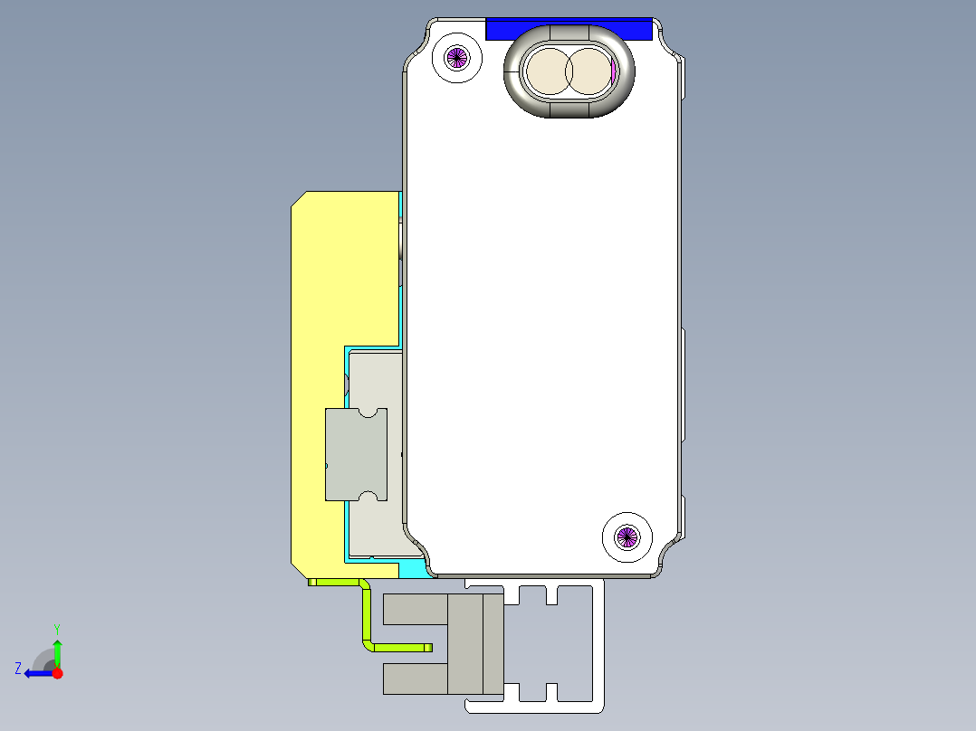 威洛博LES小滑台LES16-Lxx-S100-BL右视图