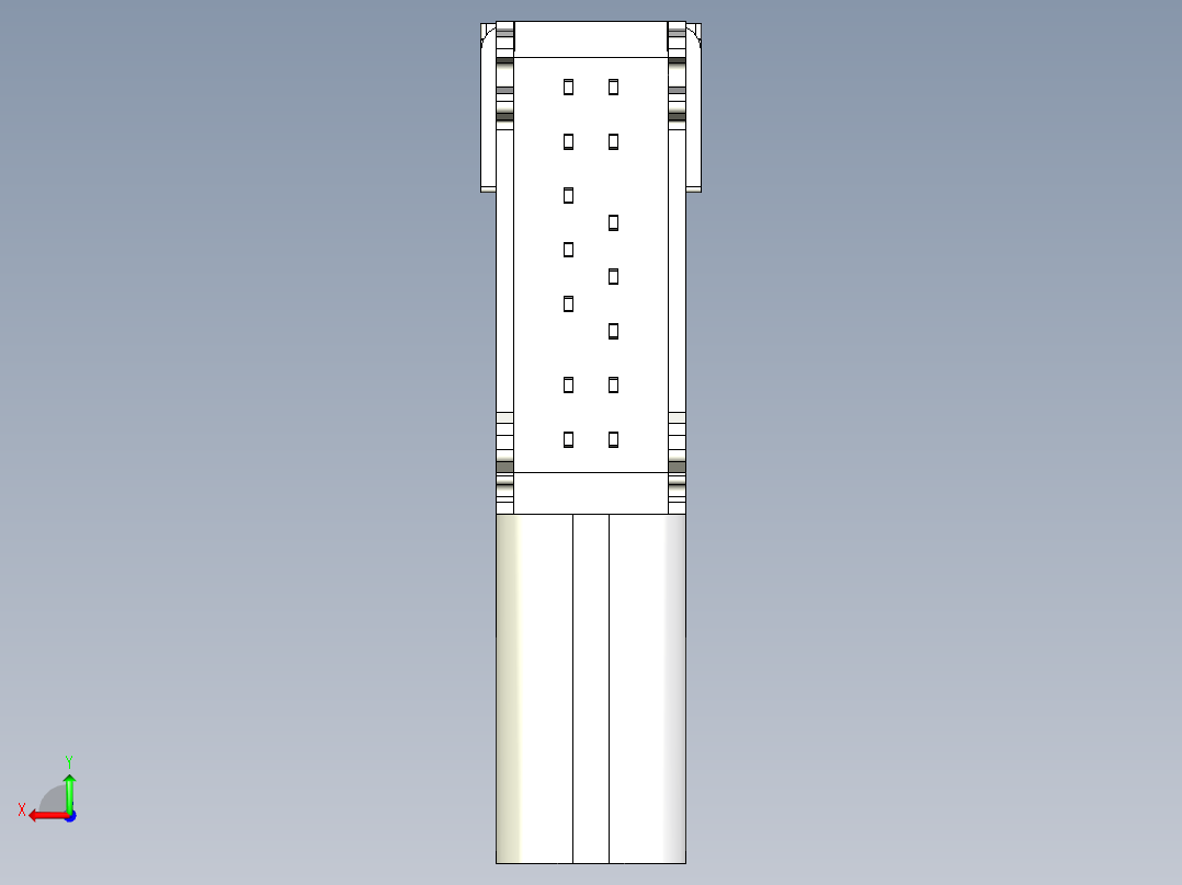 HROparts Elec TYPE-C-31-M-19垂直USB-C插孔后视图