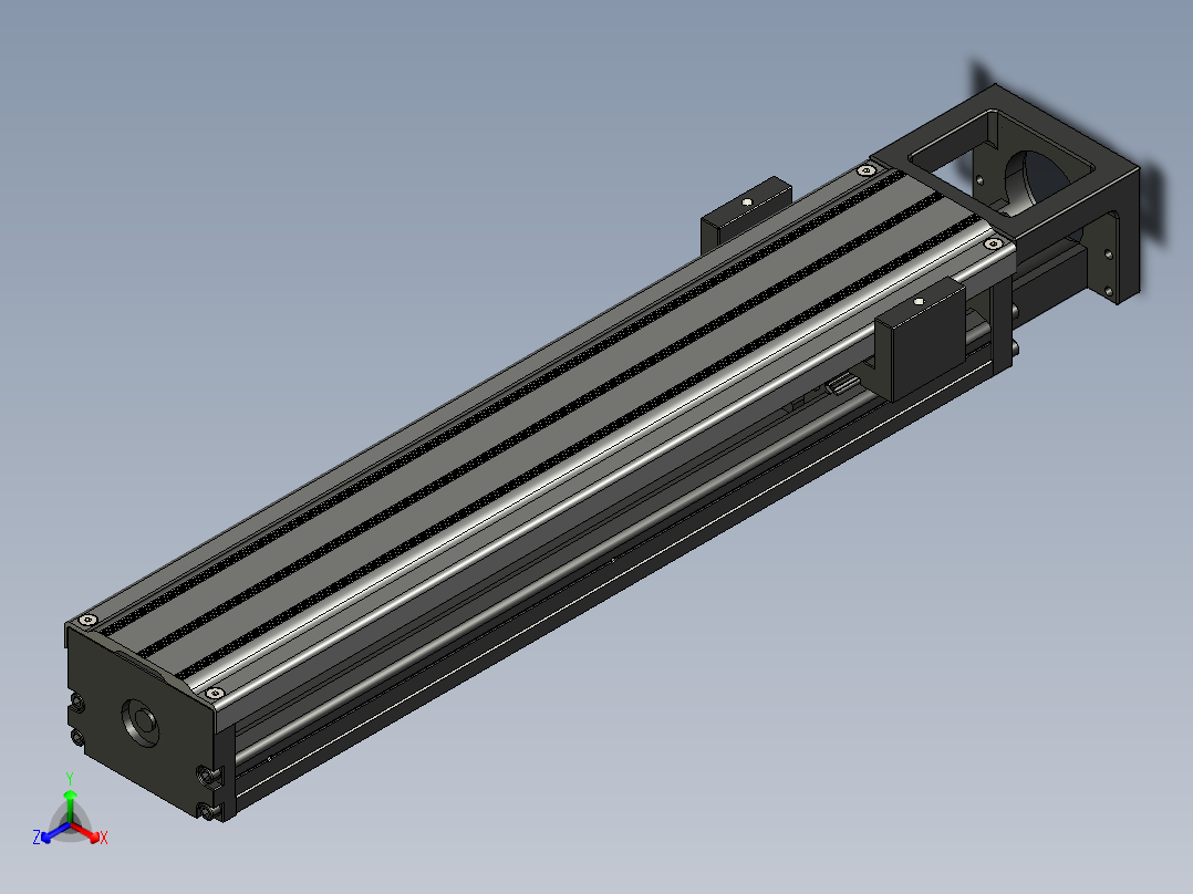 模组MK86-440S1-F0C正等轴测图