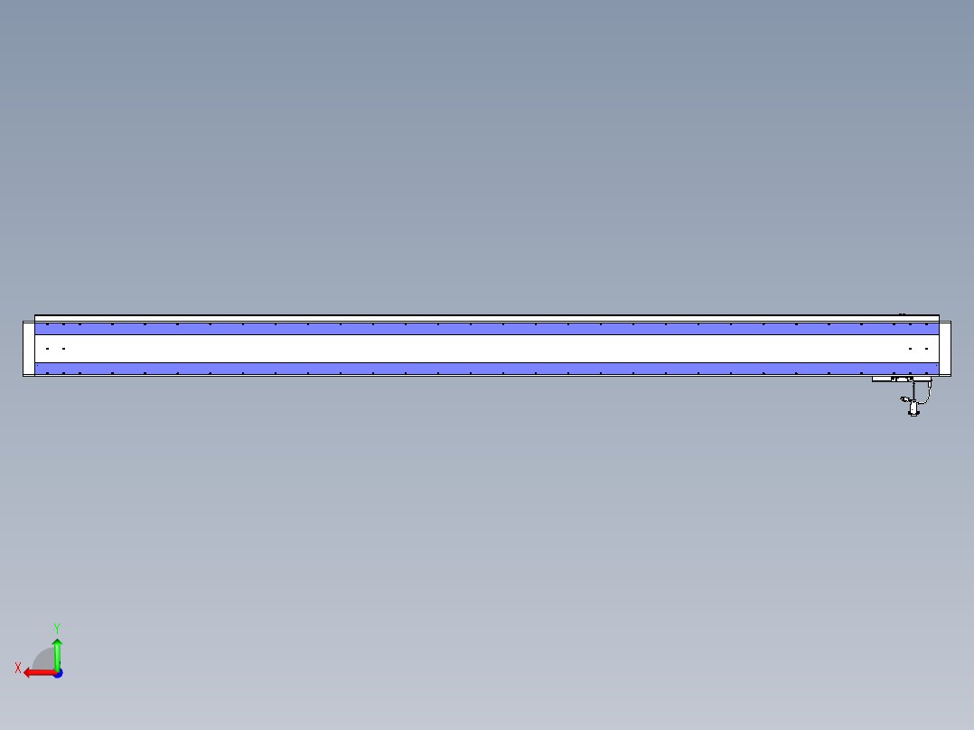 威洛博VL系列3d模型模组VL17E2Y-S2550后视图