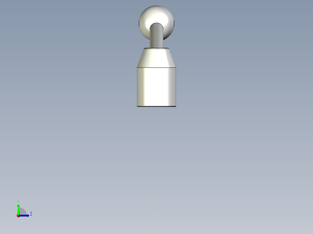 把手(不銹鋼製)LL-3D多系列多零件图纸模型左视图