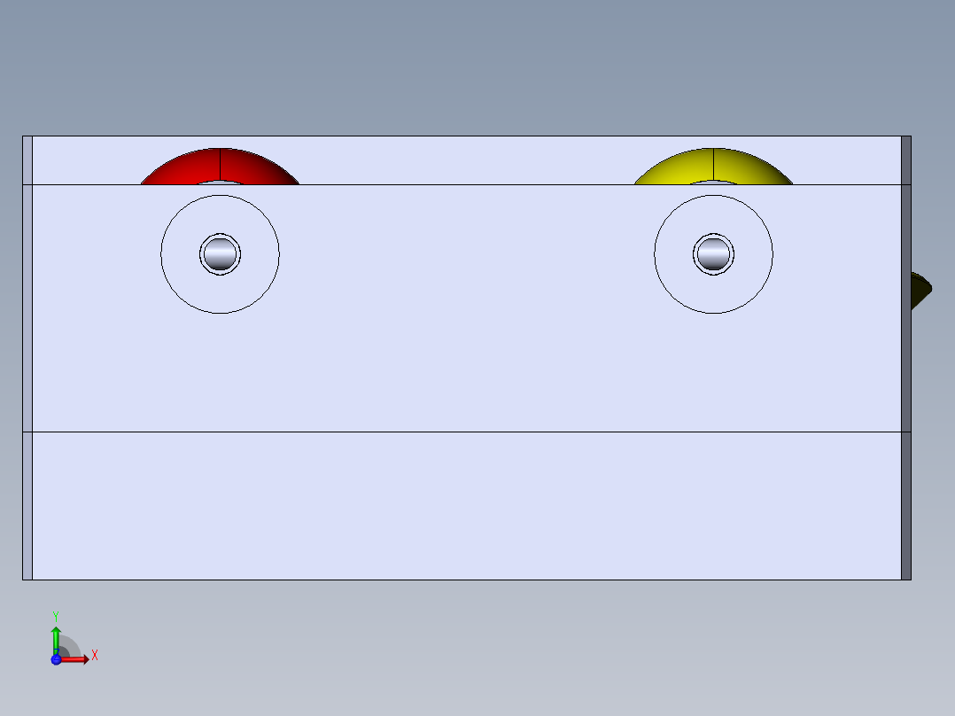 镭雕治具 (1)前视图