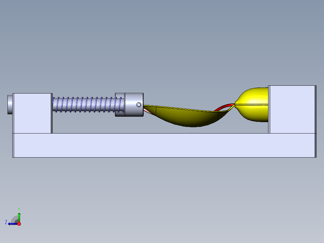 镭雕治具 (1)右视图