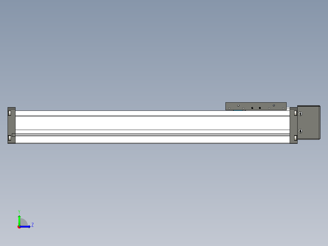 模组FSL60 E400 10C7-BL-B60左视图