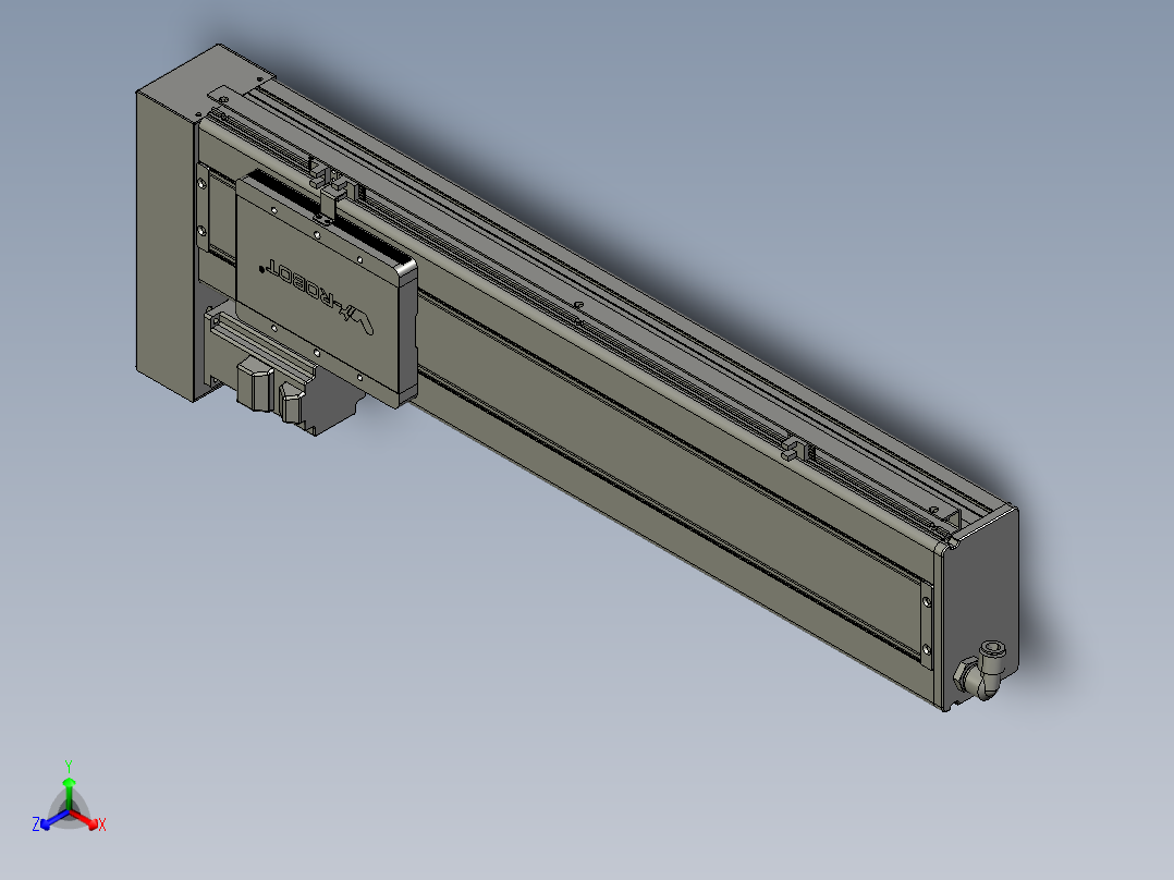 威洛博VC14-S450-BL-P40正等轴测图