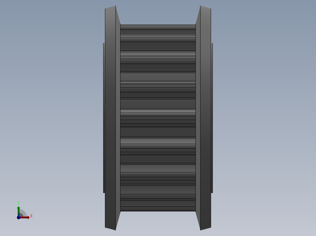 同步带轮HTPA18S5M100-B-P10前视图