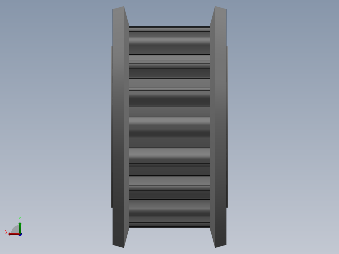 同步带轮HTPA18S5M100-B-P10后视图