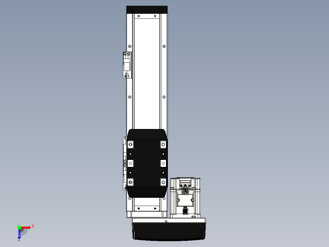 威洛博模组VGTH8-Lx-C-S200-BL-ZP20-D3俯视图