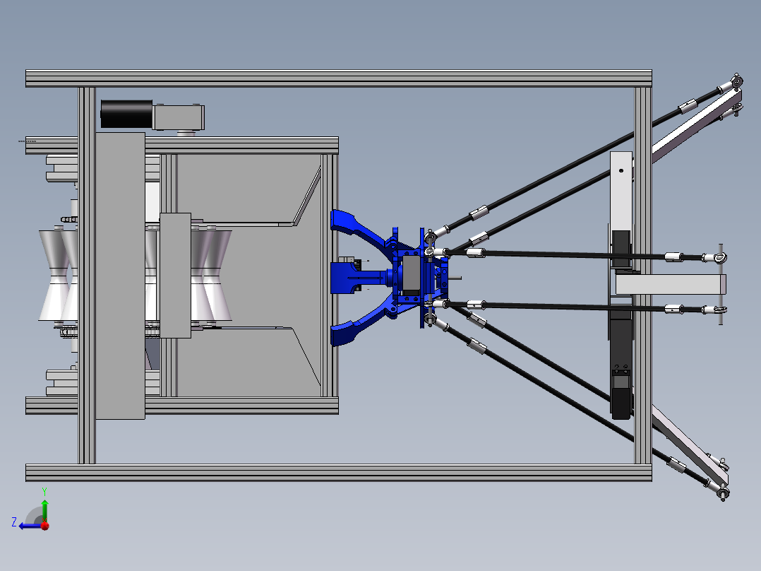 基于机器视觉的小型水果分拣机sw15可编辑右视图