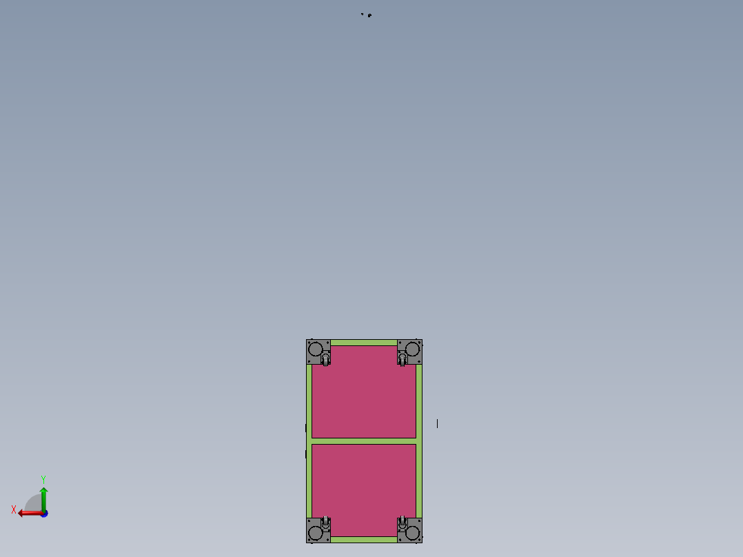 连接器凸轮插针设备sw20后视图