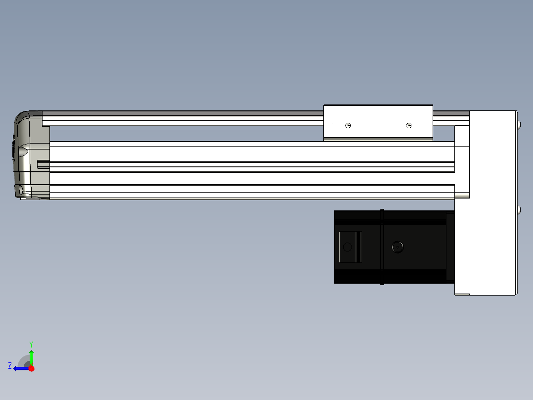 Toyo东佑达直线模组-ETH13-200-BM-200W右视图