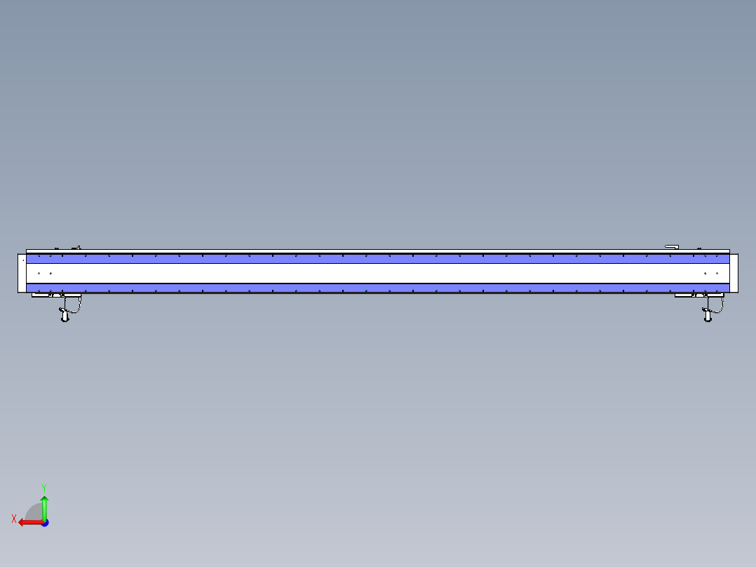 威洛博VL系列直线电机模组-2VL17E3-S2500后视图