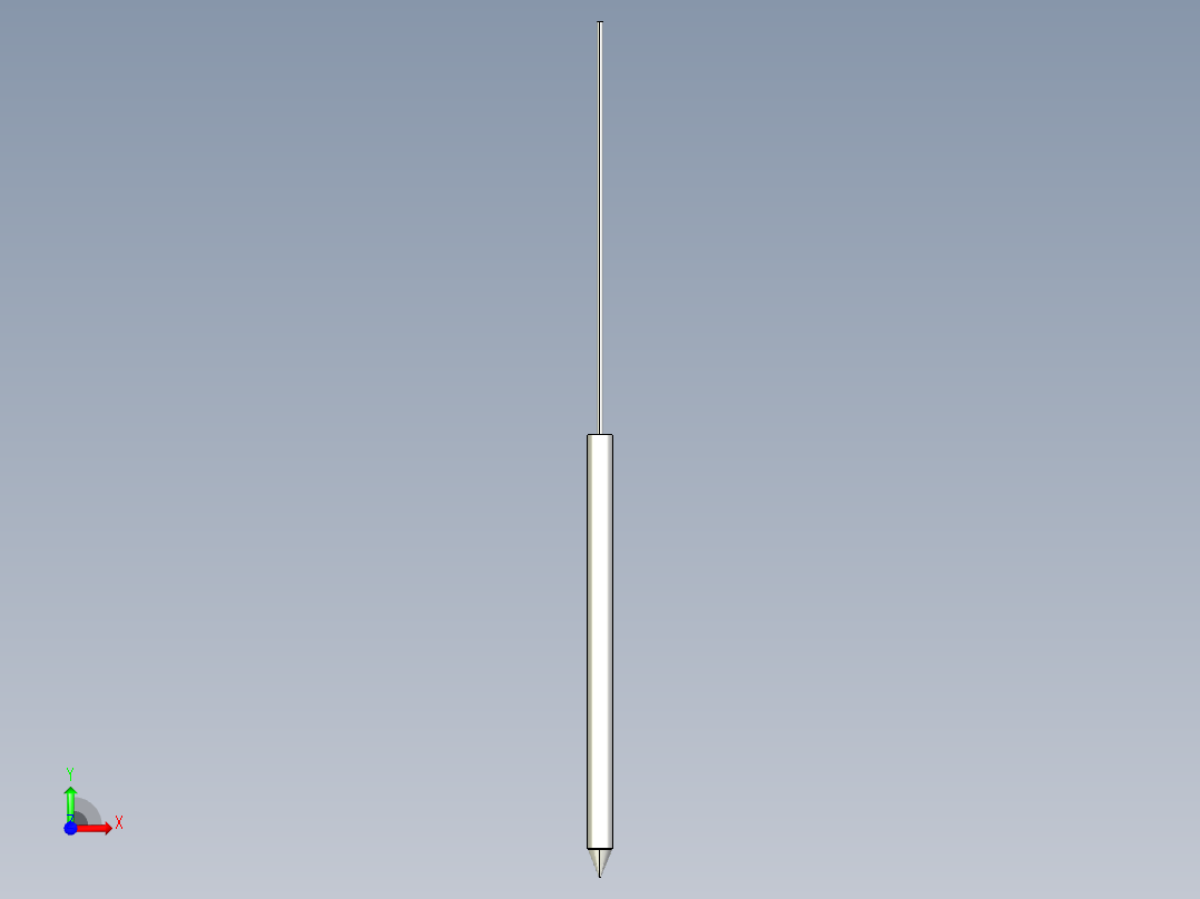 基恩士FU-93Z_kc图纸模型前视图