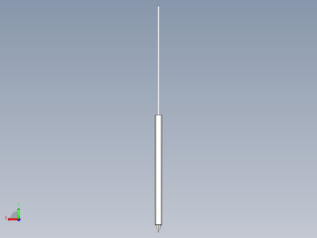 基恩士FU-93Z_kc图纸模型后视图