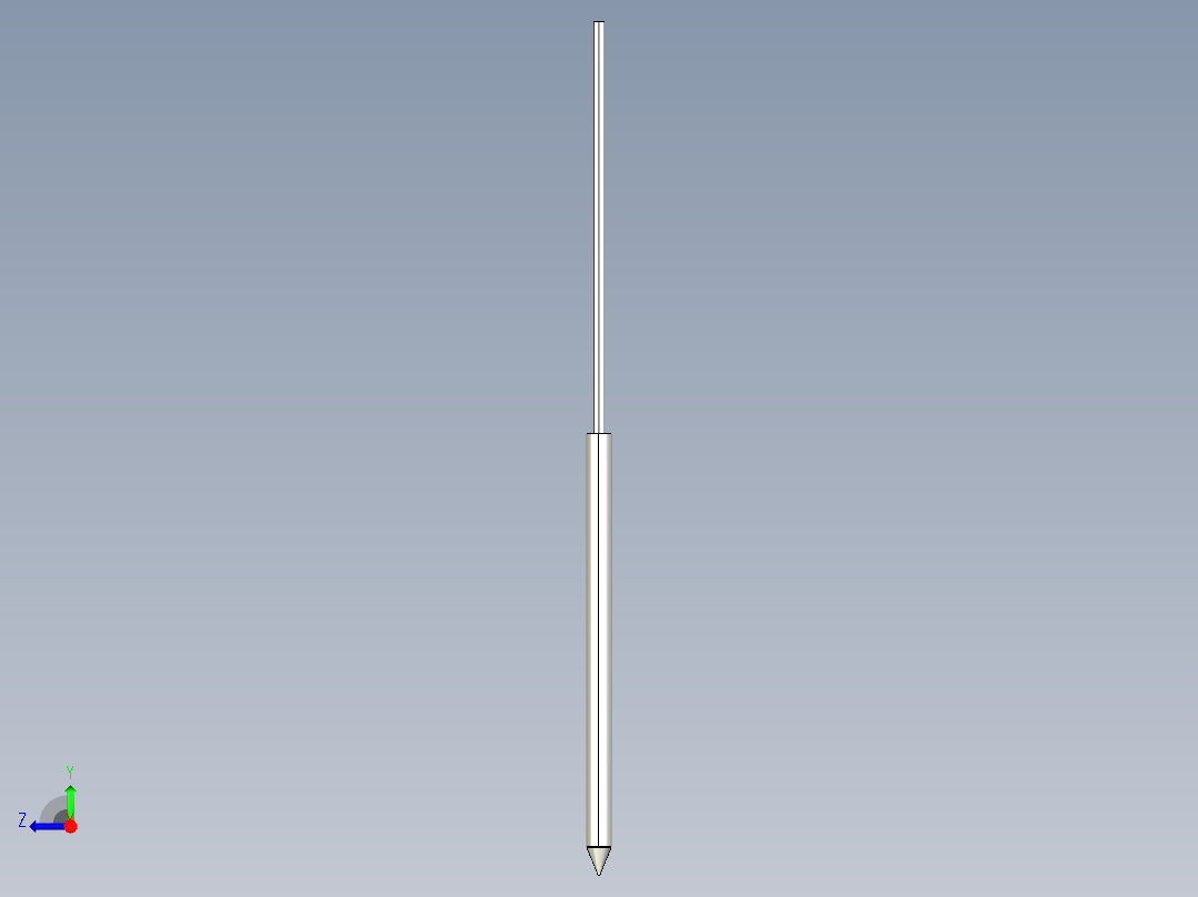 基恩士FU-93Z_kc图纸模型右视图